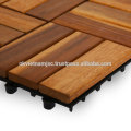 TUBOS DE MADEIRA DE DECK 30 * 30CM / DECK TILES FABRICANTE DE 19MM NO PREÇO BARATO QUENTE